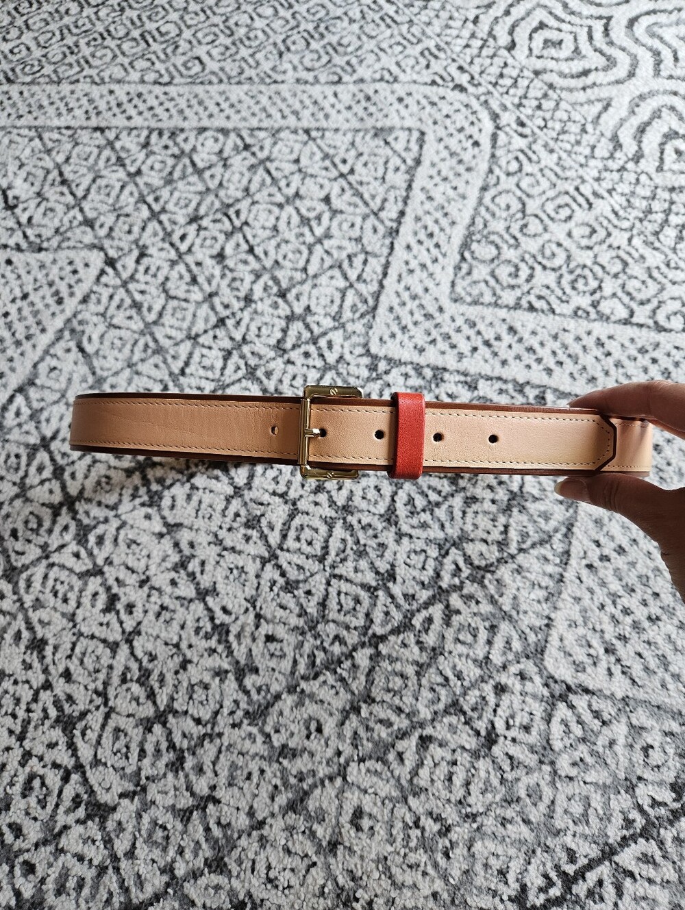 Tory Burch Leather Belt Size Small